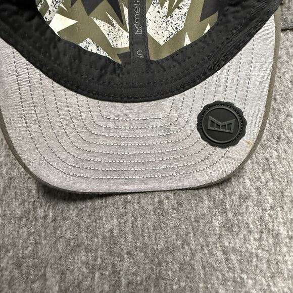 Melin A Game Hydro Hat Gray/Taupe 58 cm Lightweight Snap Back Cap - Picture 6 of 7